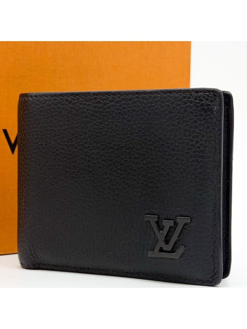 Louis Vuitton IC Portefeuille Marco NM Aerogram Navy Wallet